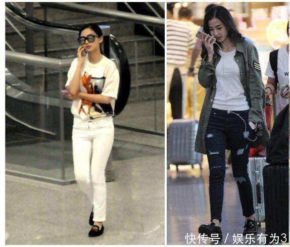 同是穿紧身内裤, 吴昕气质减分, 苍井空的腿一言难尽