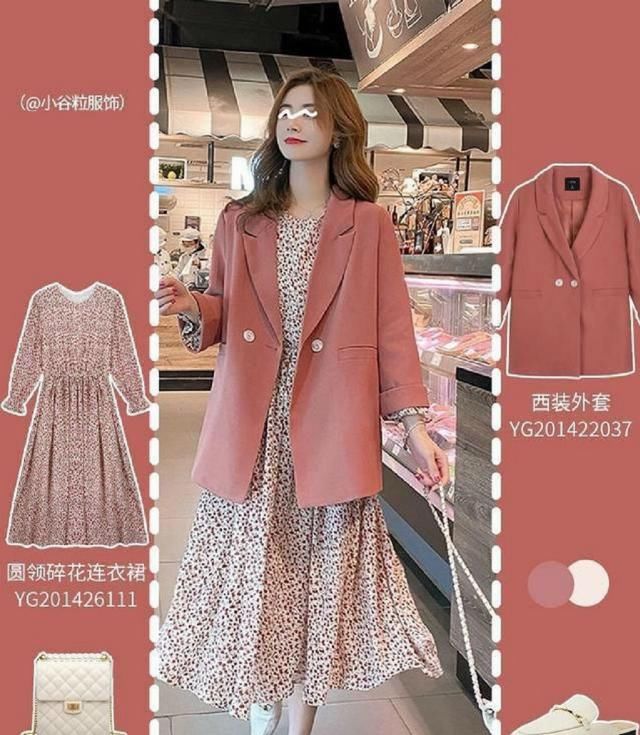  「初春」初春还要甜美柔美一些，穿上这种品类，超美！