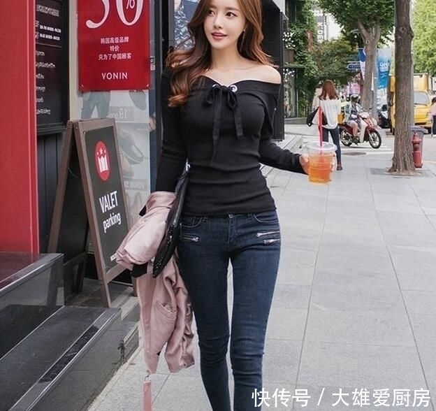 清爽@清新迷人的牛仔裤美女,清爽十足,成熟又知性!