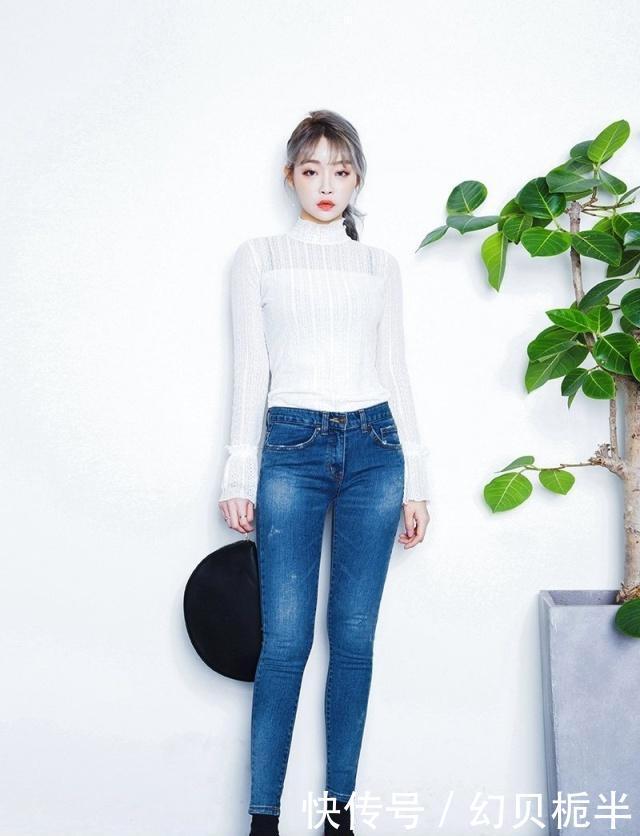  女人■穿牛仔裤更苗条，充满小女人气息，干练又大方非常温暖！