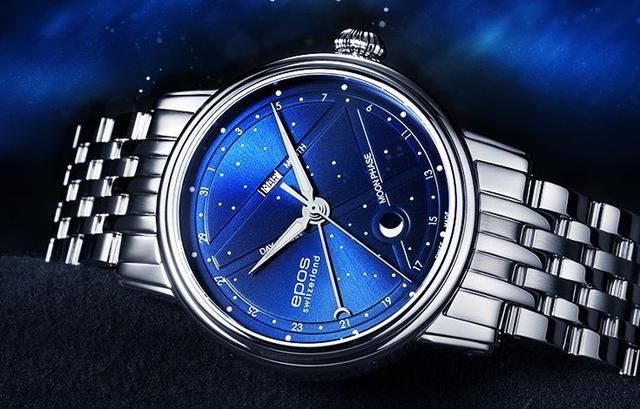 谁说蓝色没激情？这款表戴着就热血沸腾！