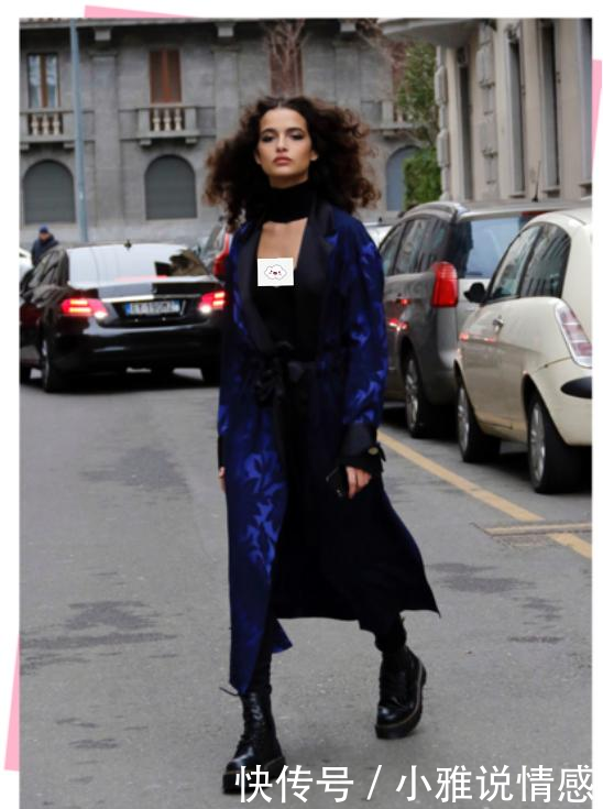 「搭配任何」“大敞领”没市场了,今年“高口领”正流行,春天穿着挺舒适