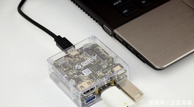 『高清』透明科技,支持HDMI 4K高清分辨率的多功能Type-C扩展坞开箱体验
