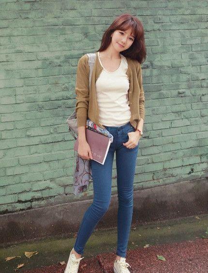 紧身裤干练时髦, 带来不一样的性感, 上身特别的洋气