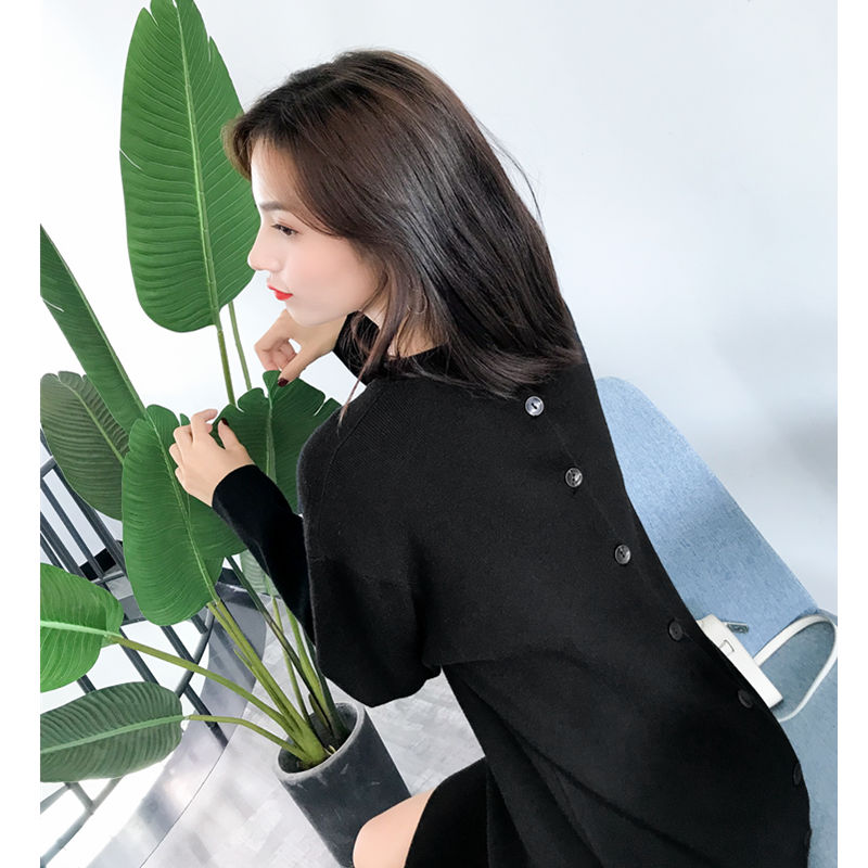 下个月连衣裙该冷了，建议穿这几款毛衣裙，上身超显嫩美瘦