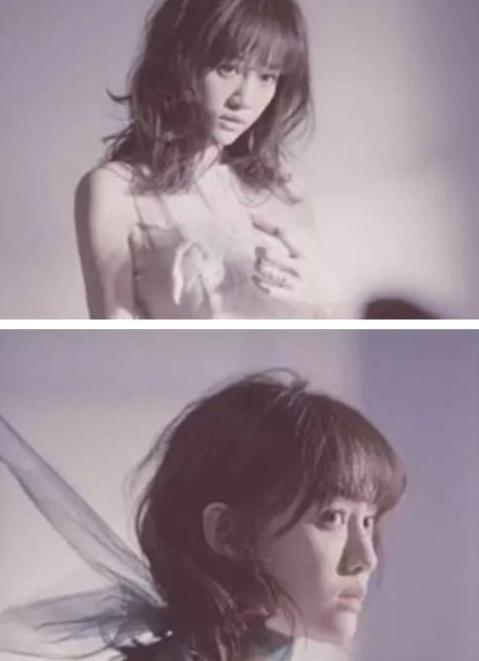 一直都是长卷发的陈乔恩，剪了头发还是那么美...