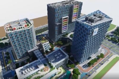  光影：我的世界：MC中也能航拍？这十组中国光影建筑，堪称史诗