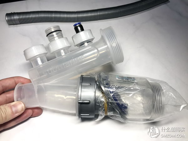 最终还是没逃脱换换换:Submarine 潜水艇 CSQ-2B 双槽垃圾处理器下水管