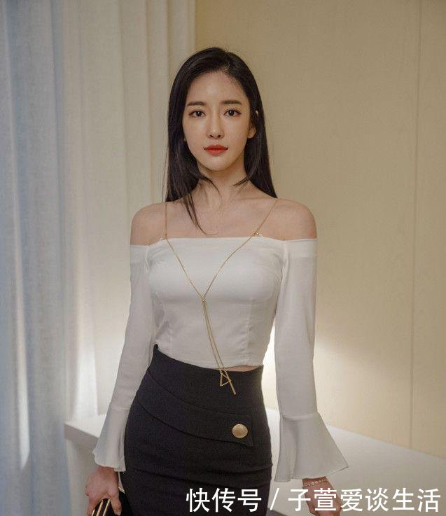  『气质』细高跟鞋和黑色包臀半身裙的完美搭配，造就女性完美气质