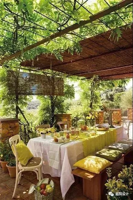 庭院小筑｜廊架，让院子更鲜活~