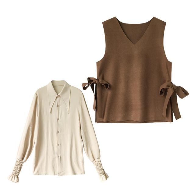 女人再懒，别穿大妈装出门！9月流行小衫配平底鞋，洋气显美嫩瘦