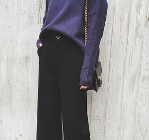 国庆回老家，别老穿打底裤!试试这”小香风“套装，洋气美翻天