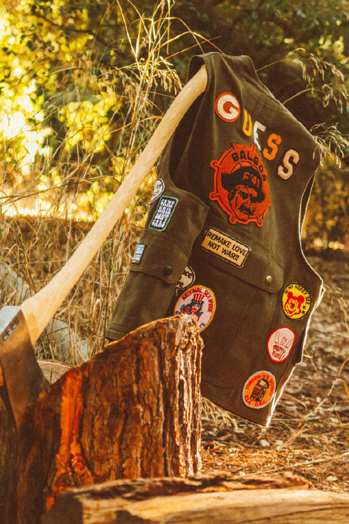 GUESSJeans携手DRxLOVE改造18秋冬系列单品