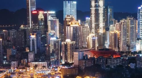  国西部地区：中国最大的工业城市：拥有45个工业区，常因城市面