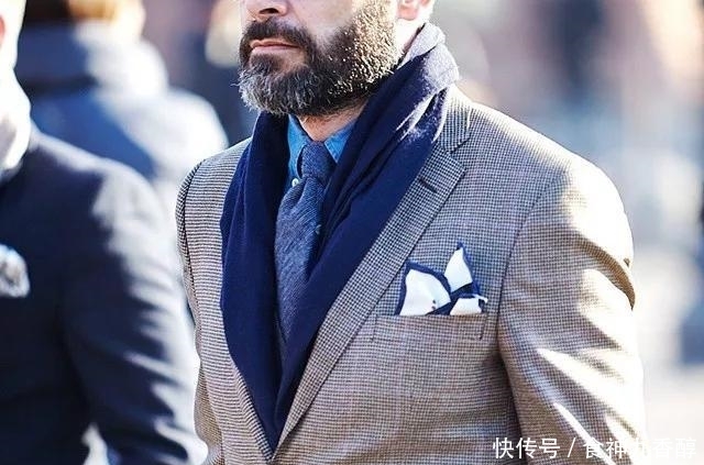  「适合休闲场」下雪了，男人们这样系围巾才够撩！