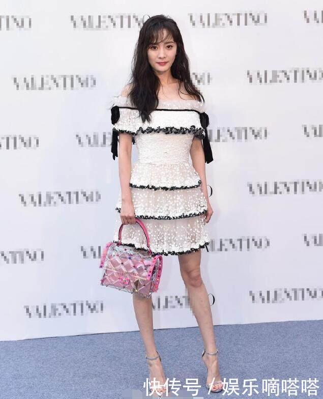 孙怡穿粉色短裙出席活动，这未修图下的大长腿可以和杨幂媲美了