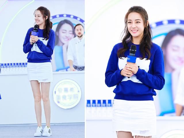 热巴造型师有点皮,代言什么就给穿什么,粉裙造型都能还原冰激凌