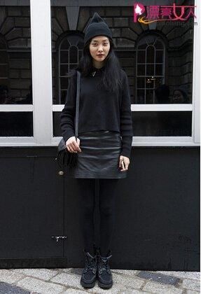  #极致#【尚】超模街拍演绎极致精简大气风范