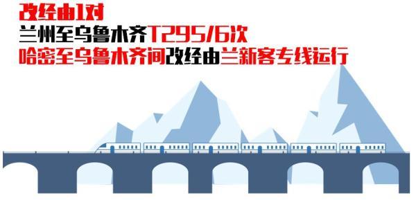 2019年新疆铁路首次调图，旅客列车有变化