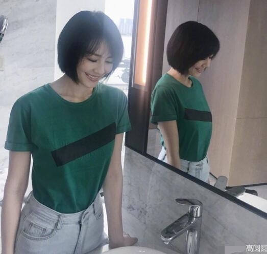 短发的高圆圆美出天际 评论区都在俯首称臣，留短发的女神谁更美