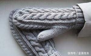  图解@买的手套不好看，不如自己织一双吧！毛线编织手套，附图解教程！
