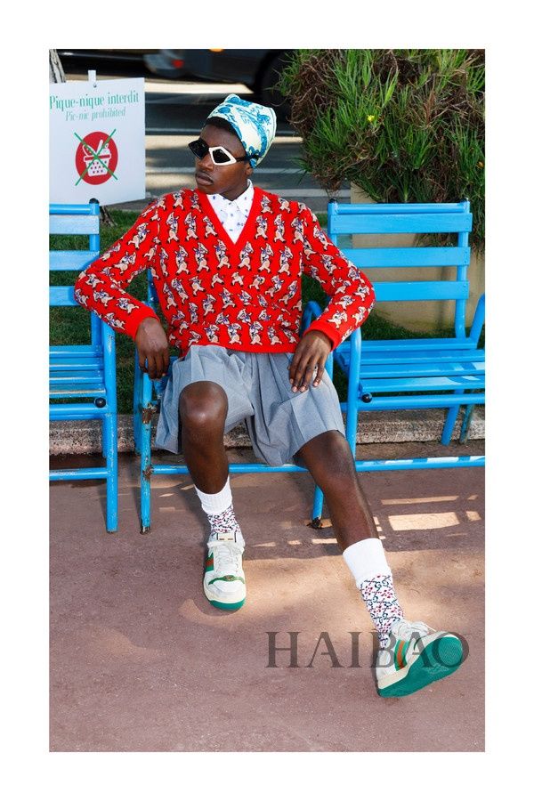 古驰  2019早春男士系列Lookbook:米开理心中的浮华世界!