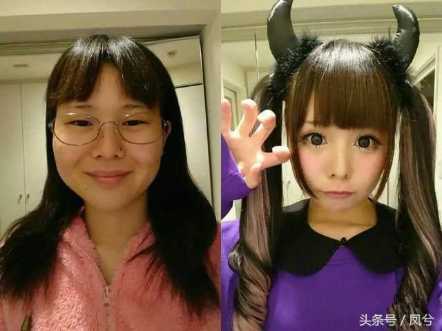 各国网红素颜对比：韩国裸妆太厉害，日本眼睛是关键，中国靠技术