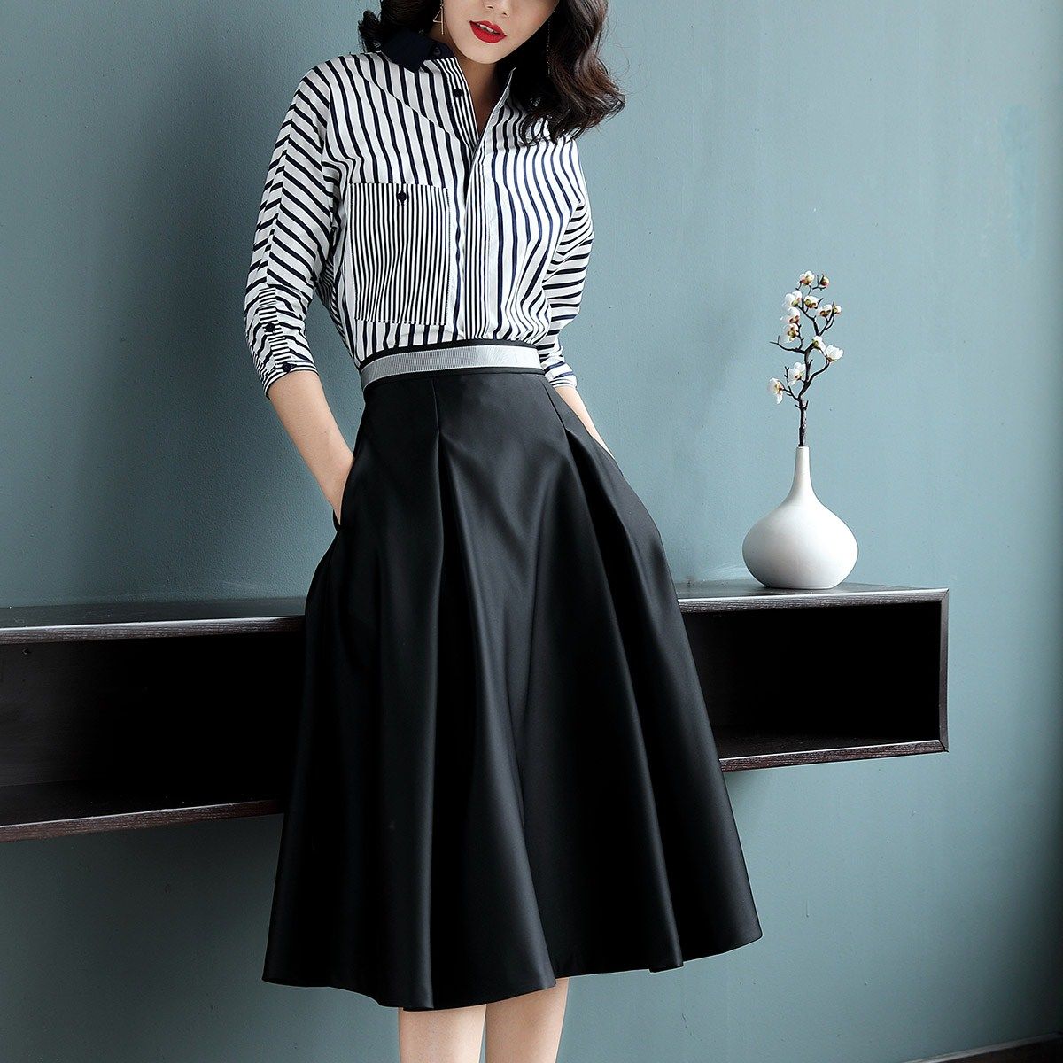 如果我三四十岁，一定把这8条裙子全买回家，搭高跟鞋女人味十足