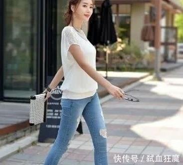 【优美】牛仔裤的穿搭绽放光彩，气质优美