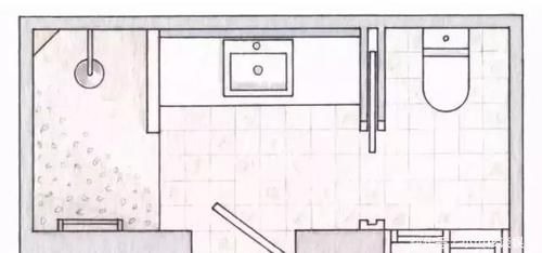 分离■3㎡卫生间如何做到干湿分离这样科学合理布局，四式分离都能做
