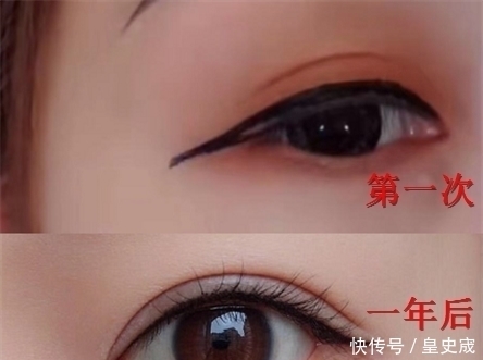 【化妆】“化妆”技术有多重要第一次VS一年后，网友变化也太大了吧