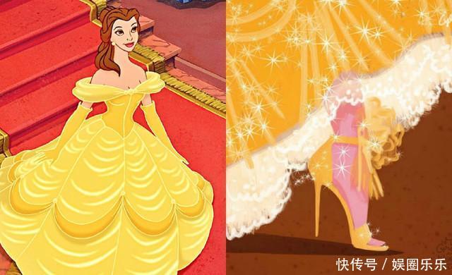 艾莎@迪士尼公主裙子下的“秘密”,花木兰中国风,艾莎女王冷艳