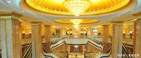 世界上五个最豪华的酒店，迪拜水下酒店，唯一十星级酒店