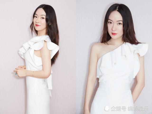 霍思燕的露肩装已经很美了，想不到高圆圆让她遇到了对手