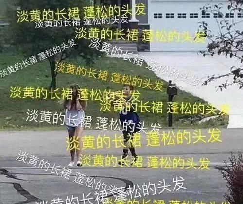  「穿起来」“淡黄的长裙”是什么鬼？又想骗我买裙子！