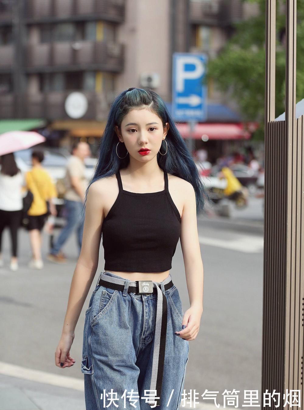  #小姐姐#路人街拍, 这个个都是“铁打”的颜值啊