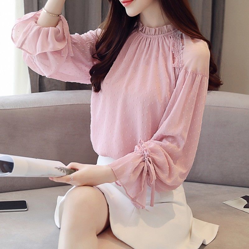 我姐，出门从不穿连衣裙!只穿这欧货雪纺衫，高雅又减龄，忒美