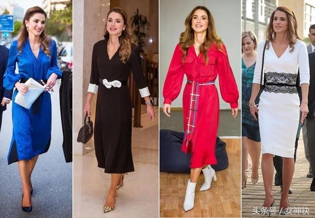 跟王室学职场着装，最美王后拉尼娅的时尚进化