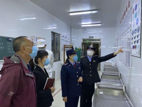 [北京]学校迎复课 北京市场监管启动学校食堂食品安全保障行动