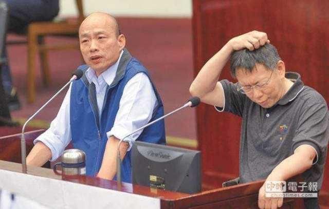 2020潜在对手？柯文哲2天跑27座宫庙，韩国瑜去巴厘岛度假