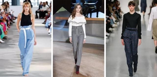 吊带阔腿裤秒杀牛仔裤，纸袋裤才是今秋最火的裤装！