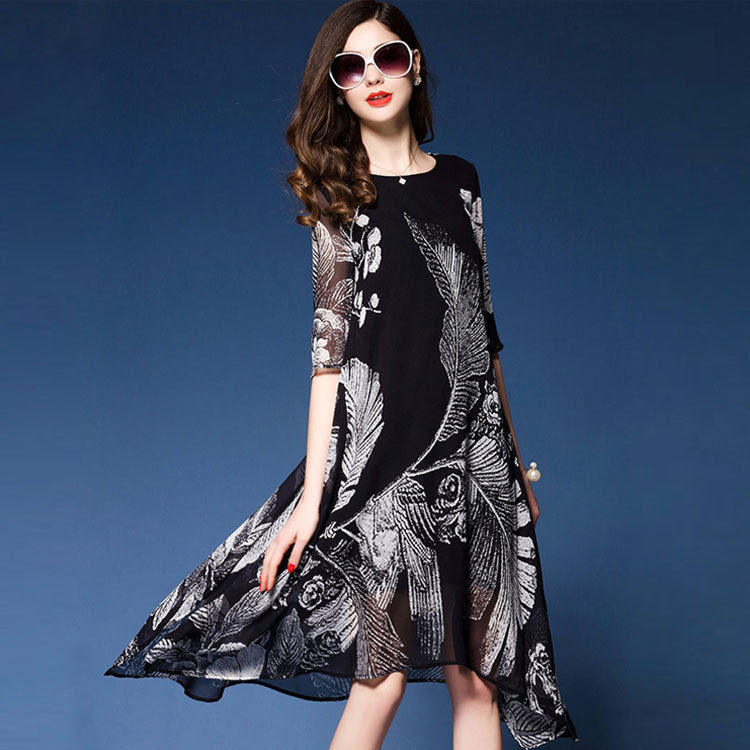 今年特火的连衣裙，一款比一款透气凉快，难怪小姨一下买5件