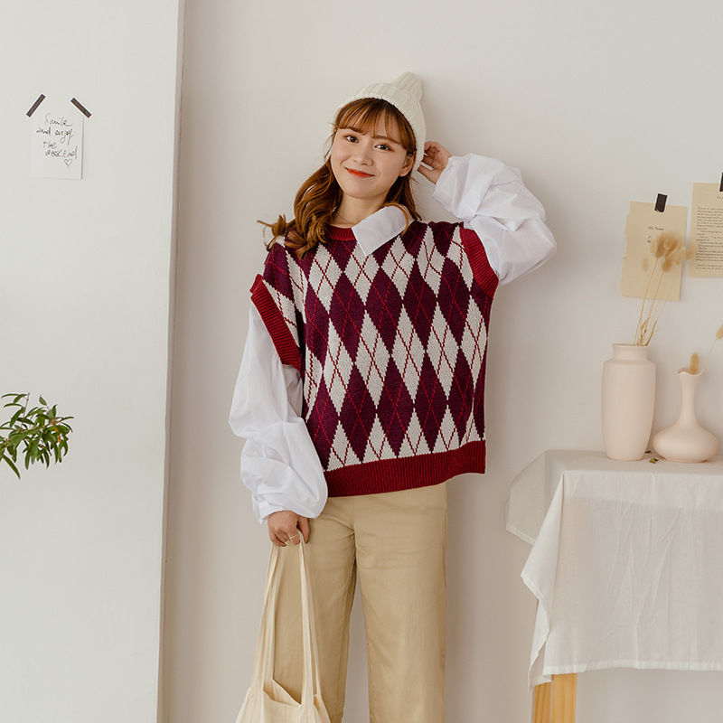 头次见,比卫衣还洋气的针织衫搭小脚裤,老婆穿了,美嫩的不得了