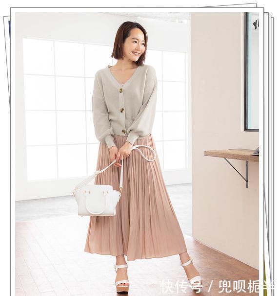『感觉』开衫的春季日系穿搭,能防晒能保暖,既百搭又好看