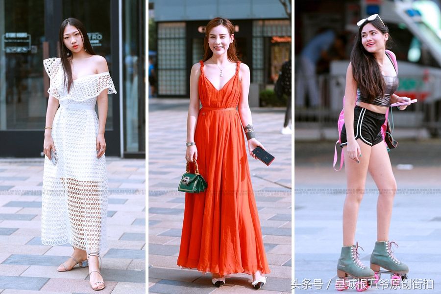 街拍:只有穿上合适自己的服装,才能成为最自信的女人