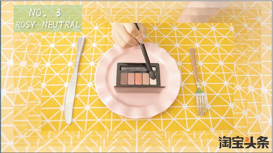 夏天吃的清淡，妆容也要画的清凉！