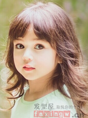 可爱儿童公主长发发型 完美打造甜美公主范