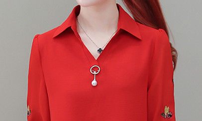 四五十女人，入秋别乱穿!推荐这，小衫配阔腿裤，遮肉减龄还百搭