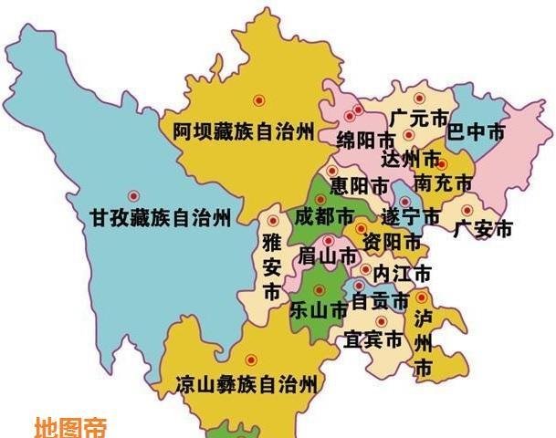  「四川省内」十个历史名城, 哪一个最可能成为第五个直辖市