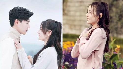 迪丽热巴《一千零一夜》半马尾头只要4步骤，慵懒气质太迷人！